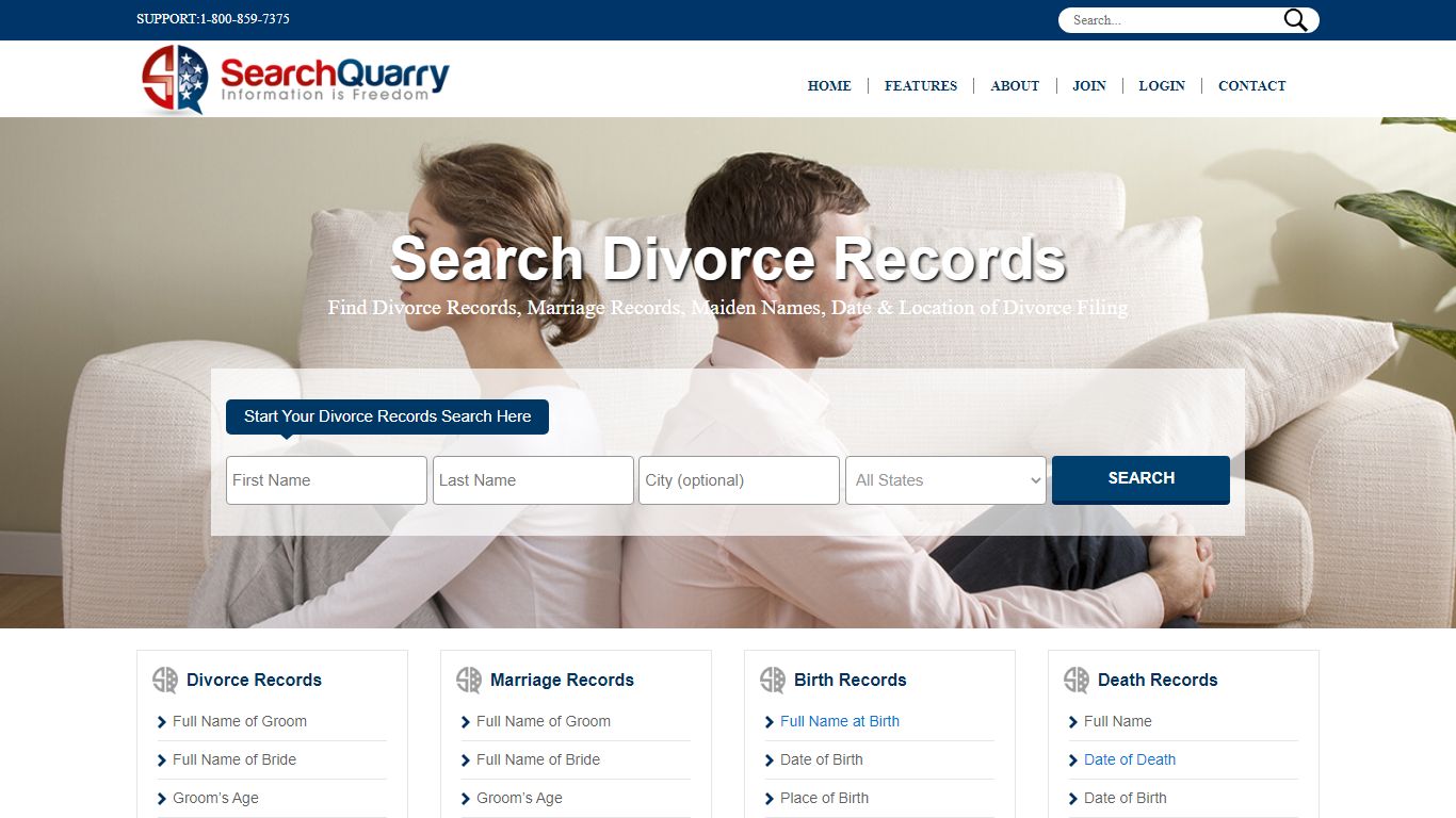 Search Divorce Records - SearchQuarry